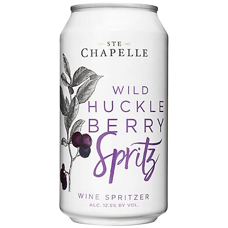 Ste Chapelle Wild Huckleberry Spritz Can - 375 Ml