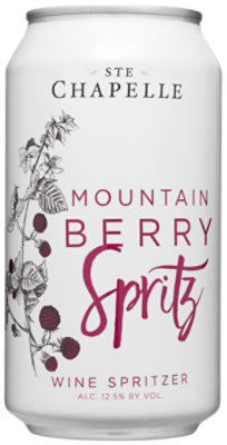 Ste Chapelle Mountain Berry Spritz Can - 375 Ml
