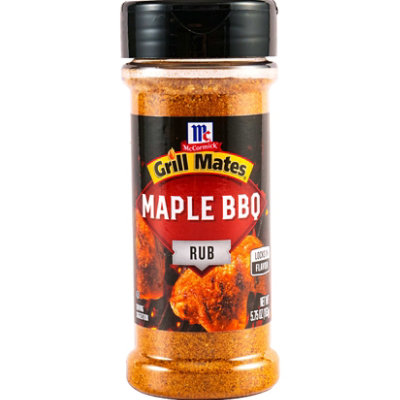 McCormick Grill Mates Maple BBQ Rub - 5.75 Oz