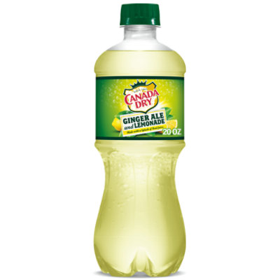 Canada Dry Ginger Ale And Lemonade Soda Bottle - 20 Fl. Oz. - Image 1