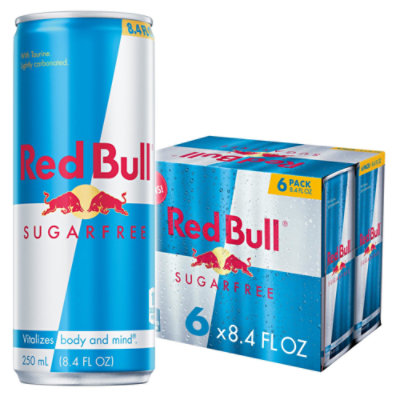 Red Bull Sugar Free Energy Drink - 6-8.4 Fl. Oz. - Image 1