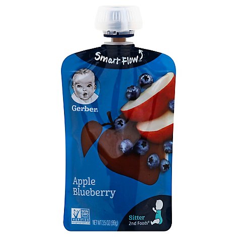 Gerb 2nd Apple Bluberry - 3.5 Oz