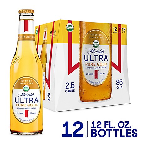  Michelob Ultra Gold In Bottles - 12-12 Fl. Oz. 