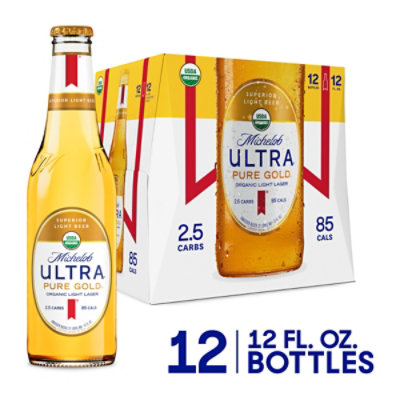 Michelob Ultra Gold In Bottles - 12-12 Fl. Oz.