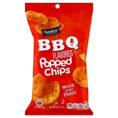Signature SELECT Popped Chips Bbq - 5 Oz