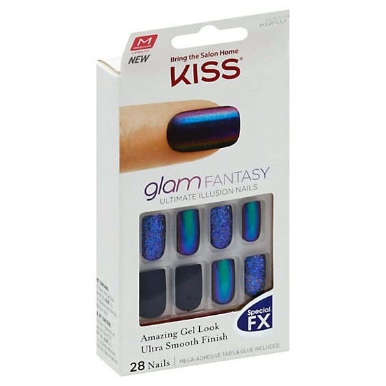 Kiss Glam Fantasy Nails Parasol - 1 Each
