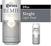 Corona Premier Mexican Lager Light Beer 4.0% ABV Can - 24 Fl. Oz.