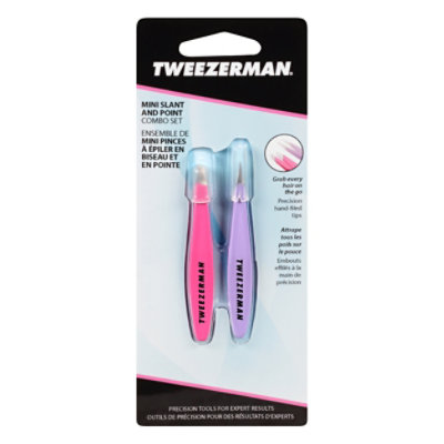 Tweeze Mini Oval Slant&Point Tweezer - 2 Each - Image 2