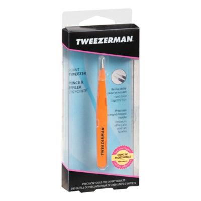 Tweeze Point Tweezer Assorted Colors - 1 Each