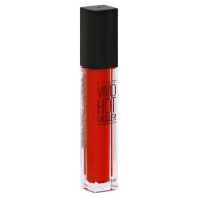 Maybel Clr Sens Vivid Lacq Lp So Hot - 0.17 Oz