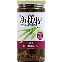 Spicy Pickled Green Beans - 16 Fl. Oz. - Image 2