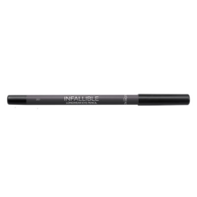L'Oreal Paris Infallible Pro-Last Waterproof Up to 24 Hour Grey Pencil Eyeliner - 0.042 Oz - Image 1