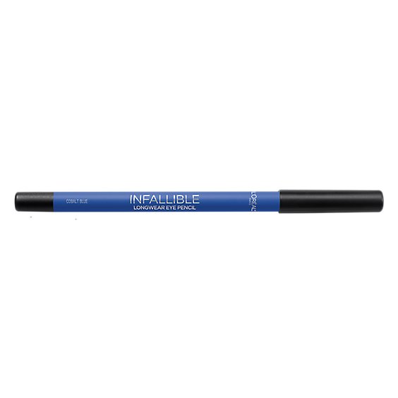 L'Oreal Paris Infallible Pro Last Waterproof Up to 24 Hour Cobalt Blue Pencil Eyeliner - 0.04 Oz