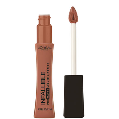 L'Oreal Paris Infallible Wear Cowboy Pro Matte Up to 16 Hour Liquid Lipstick - 0.21 Oz - Image 1