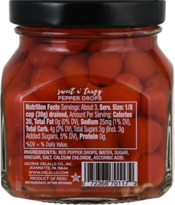 Delallo Pepper Drops - 4.3 Oz - Image 6