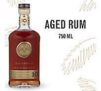 Bacardi Rum Gran Reserva Diez 80 Proof - 750 Ml