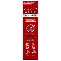 Colgate Optic White Renewal Enamel Strength Teeth Whitening Toothpaste - 3 Oz - Image 2