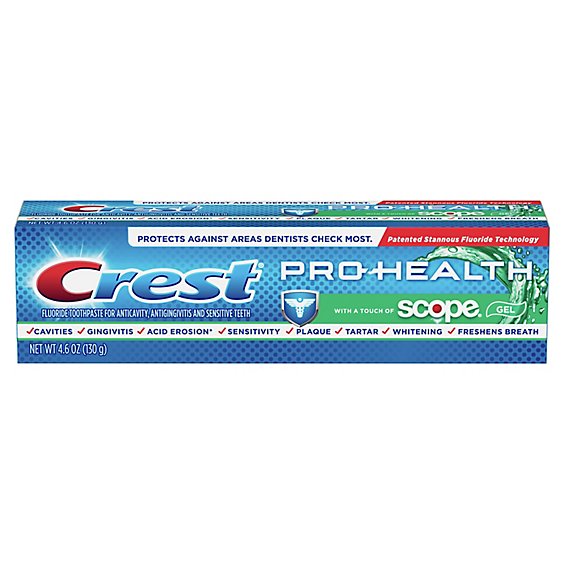 Crest Pro-Health with a Touch of Scope Whitening Toothpaste - 4.6 Oz