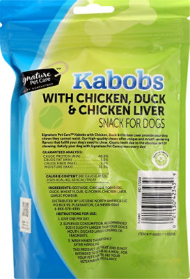 Signature Pet Care Kabob Chicken Duck Chicken Liver Dog Chews - 4 Oz - Image 6