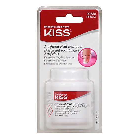 Kiss Kiss Artificial Nail Remover - 1 Each