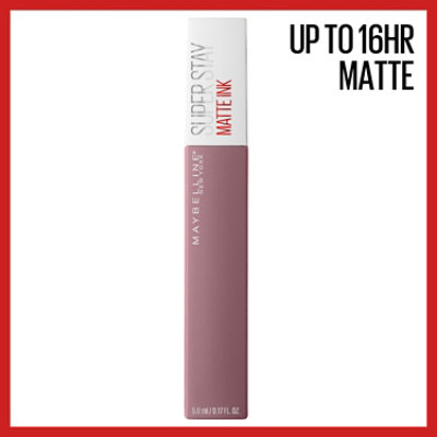 Maybelline Super Stay Matte Ink Un-nude Liquid Lipstick Visionary - 0.17 Fl. Oz. - Image 3