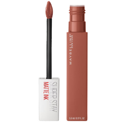 Maybelline Super Stay Matte Ink Un-nude Liquid Lipstick Amazonian - 0.17 Fl. Oz. - Image 1