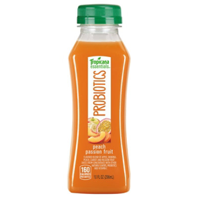 Tropicana Essentials Probiotics Peach Passion Fruit Chilled - 10 Fl. Oz.