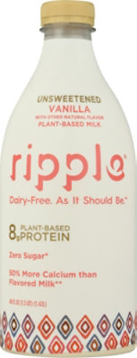 Ripple Milk Vanilla Unsweetend - 48 Fl. Oz. - Image 2