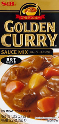 S&B Golden Curry Mx-Hot - 3.2 Oz - Image 2