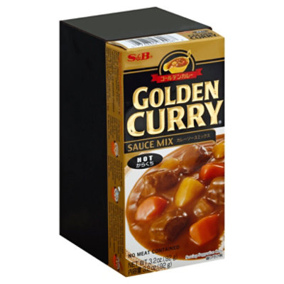 S&B Golden Curry Mx-Hot - 3.2 Oz - Andronicos