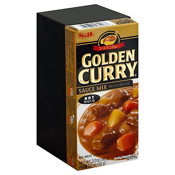 S&B Golden Curry Mx-Hot - 3.2 Oz