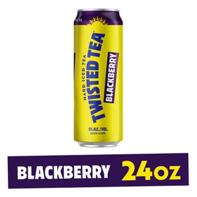 Twisted Tea Brewing Hard Iced Tea Blackberry Tea Cans - 24 Fl. Oz. - Vons