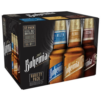 Bohemia Variety Pack In Bottles - 12 Fl. Oz.