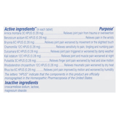 Arnicare Arthritis - 60 Count - Image 4