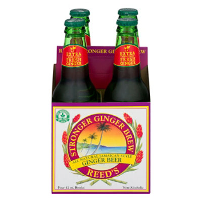 Reeds Stronger Ginger Beer - 4-12 Fl. Oz. - Image 3