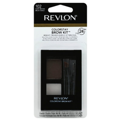 Revlon Colorstay Brow Kit Dark Brown - .05 Oz
