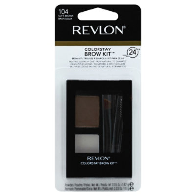 Revlon Colorstay Brow Kit Soft Brown - .05 Oz