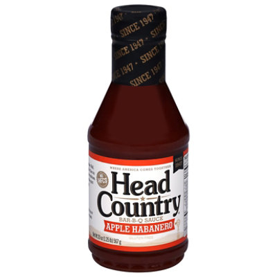 Head Country Gluten Free Apple Habanero Bar-B-Q Sauce - 20 Oz - Image 2