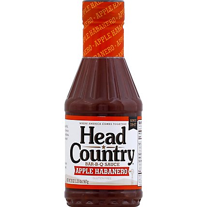 Head Country Apple Habenero Barbeque Sauce - 20 Oz - Image 2