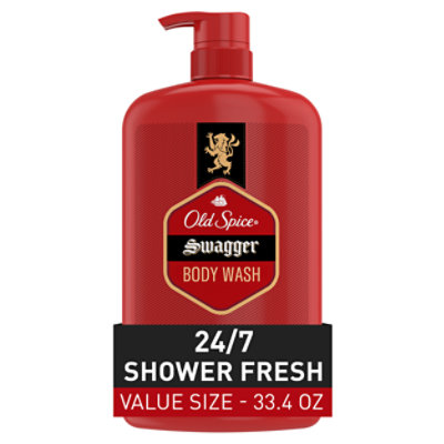 Old Spice Red Zone Swagger Scent Body Wash For Men - 30 Fl. Oz.