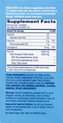 21 Century Alaska Fish Oil Softgel - 90 Count - Image 3