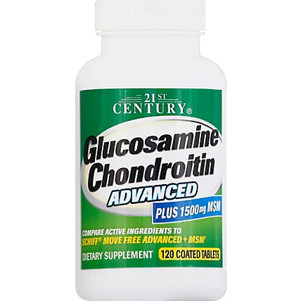 21 Century Glucosamine Chondroitin Advd - 120 Count - Image 2