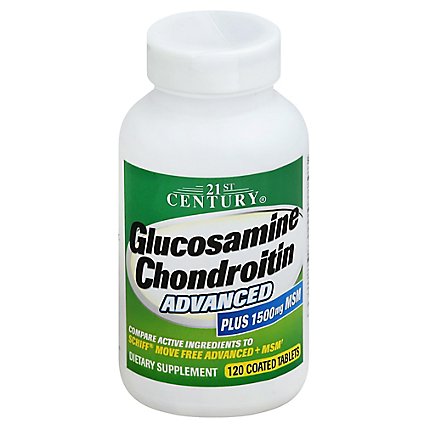 21 Century Glucosamine Chondroitin Advd - 120 Count - Image 1