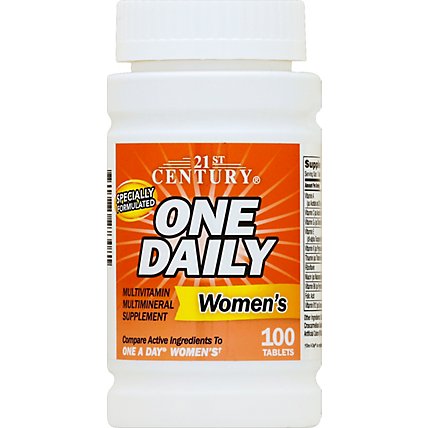 21 Century Daily Women Tablets - 100 Count - Image 2