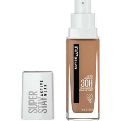 Maybelline Super Stay Up to 30HR Longwear 320 Honey Liquid Foundation - 1 Oz - Image 1