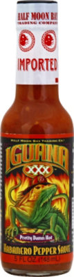 Iguana Sauce Habanero Pepper Hot - 5 Oz - Image 2