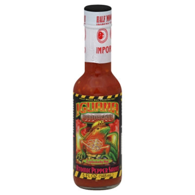 Iguana Sauce Pepper Atomic - 5 Oz - Image 1