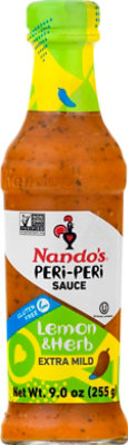 Nando Sauce Lemon Herb Peri Per - 9 Oz - Image 2