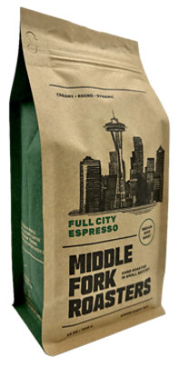 Middle Fork Full City Espresso Whl Bean - 12 Oz - Image 1