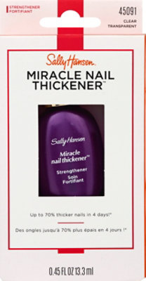 Sally Sh Miracle Nail Thickener - .14 Fl. Oz. - Image 2